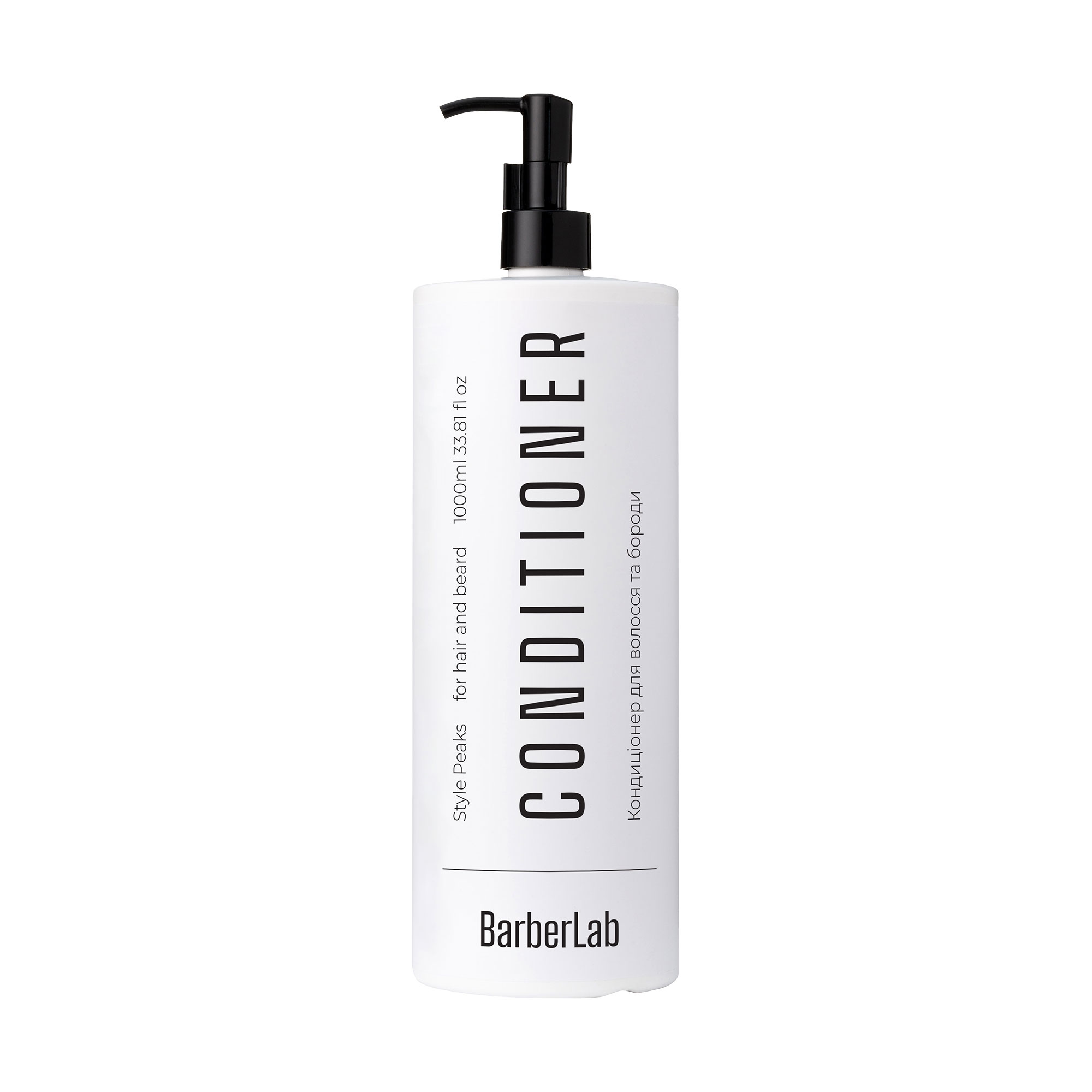 Кондиціонер для волосся та бороди BarberLab Style Peaks Conditioner, 1 л
